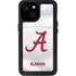 University of Alabama White Jersey iPhone 15 Waterproof Case